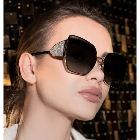 Jimmy Choo Accessories - NWT JIMMY CHOO RIVER/S 02M2 9O Sunglasses